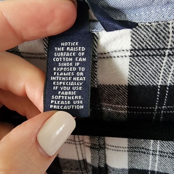 Landsend Plaid Shirt/Tunic - Picture 3 of 9